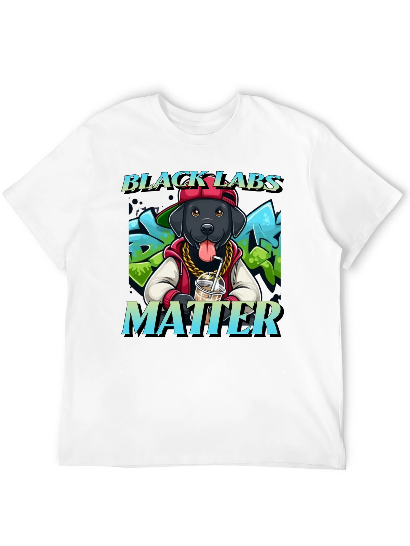 Black Labs Matter Graphic Tee