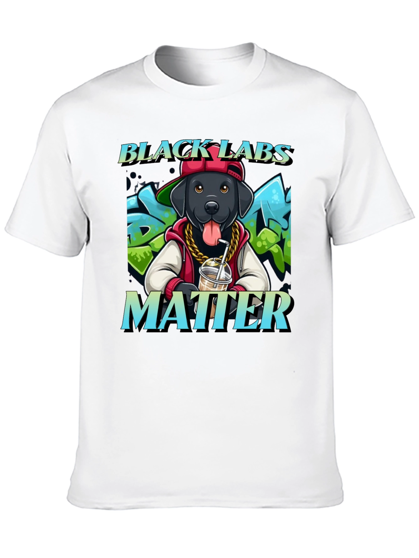 Black Labs Matter Graphic Tee