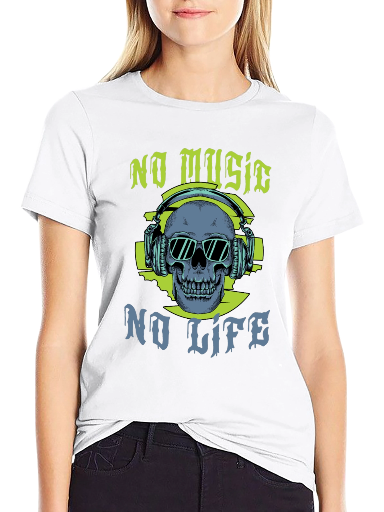 No Music No Life Graphic Tee