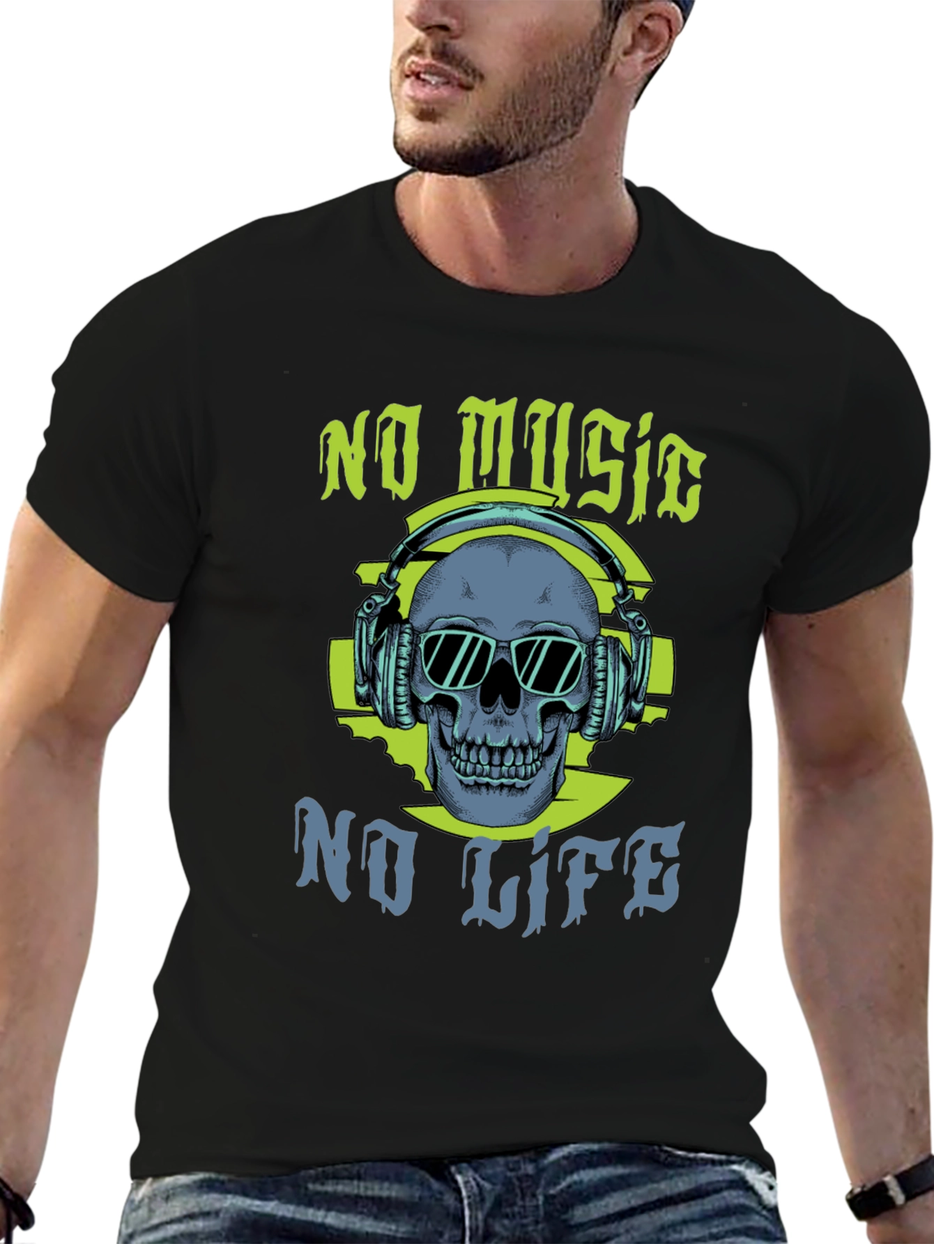 No Music No Life Graphic Tee