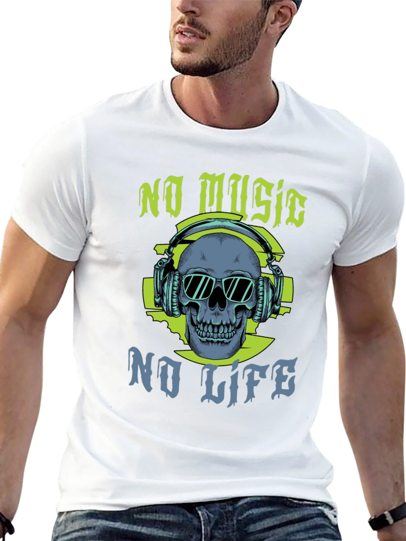 No Music No Life Graphic Tee