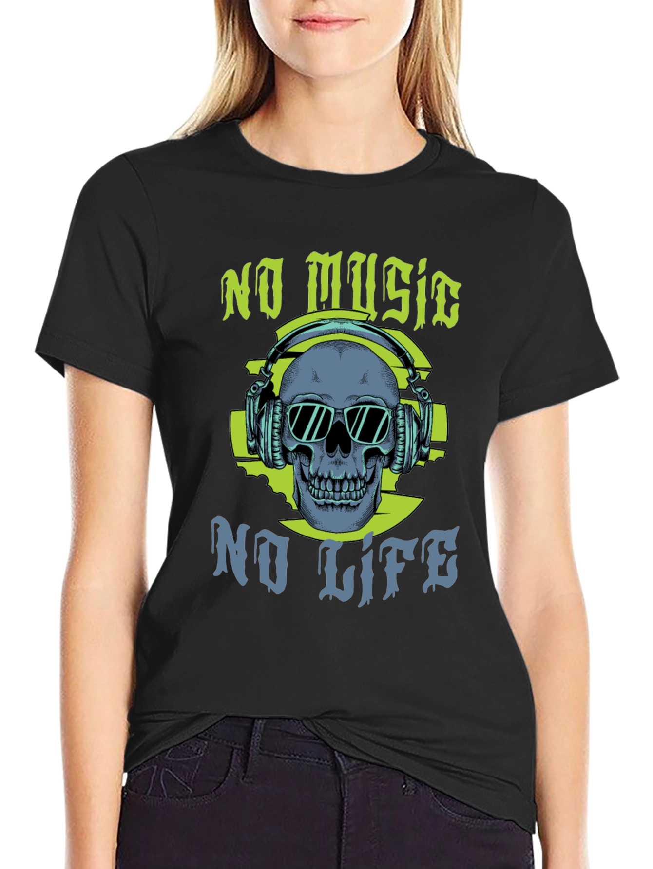 No Music No Life Graphic Tee