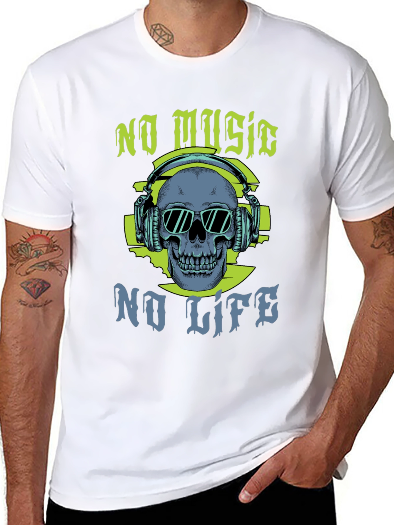 No Music No Life Graphic Tee