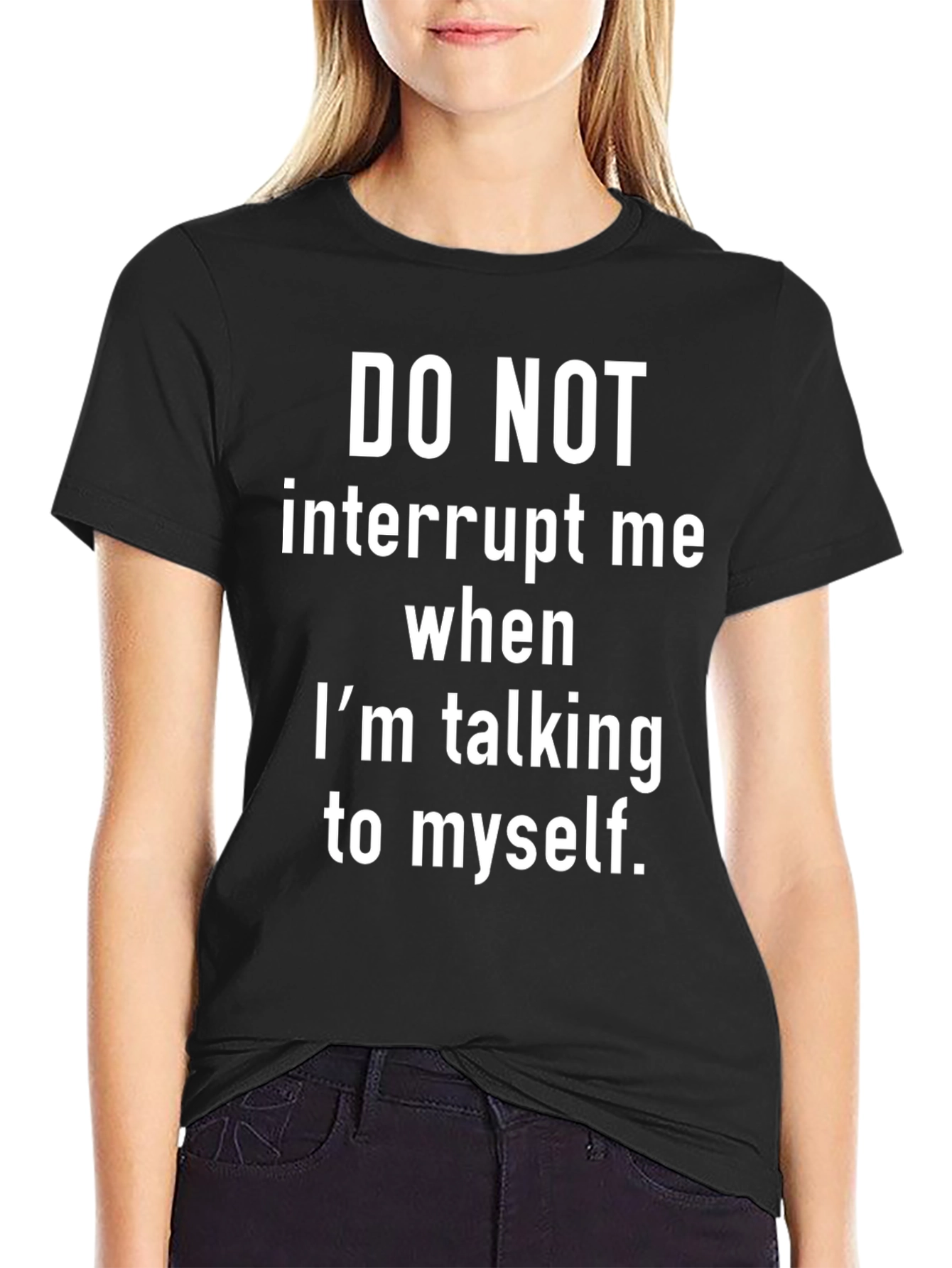 Funny Sarcastic Graphic T-Shirt - Do Not Interrupt