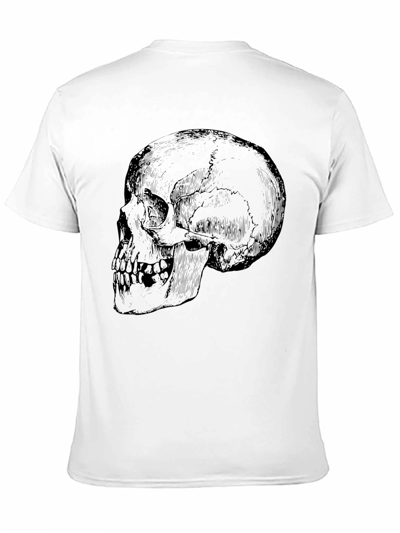 Skull Graphic Black T-Shirt for Men