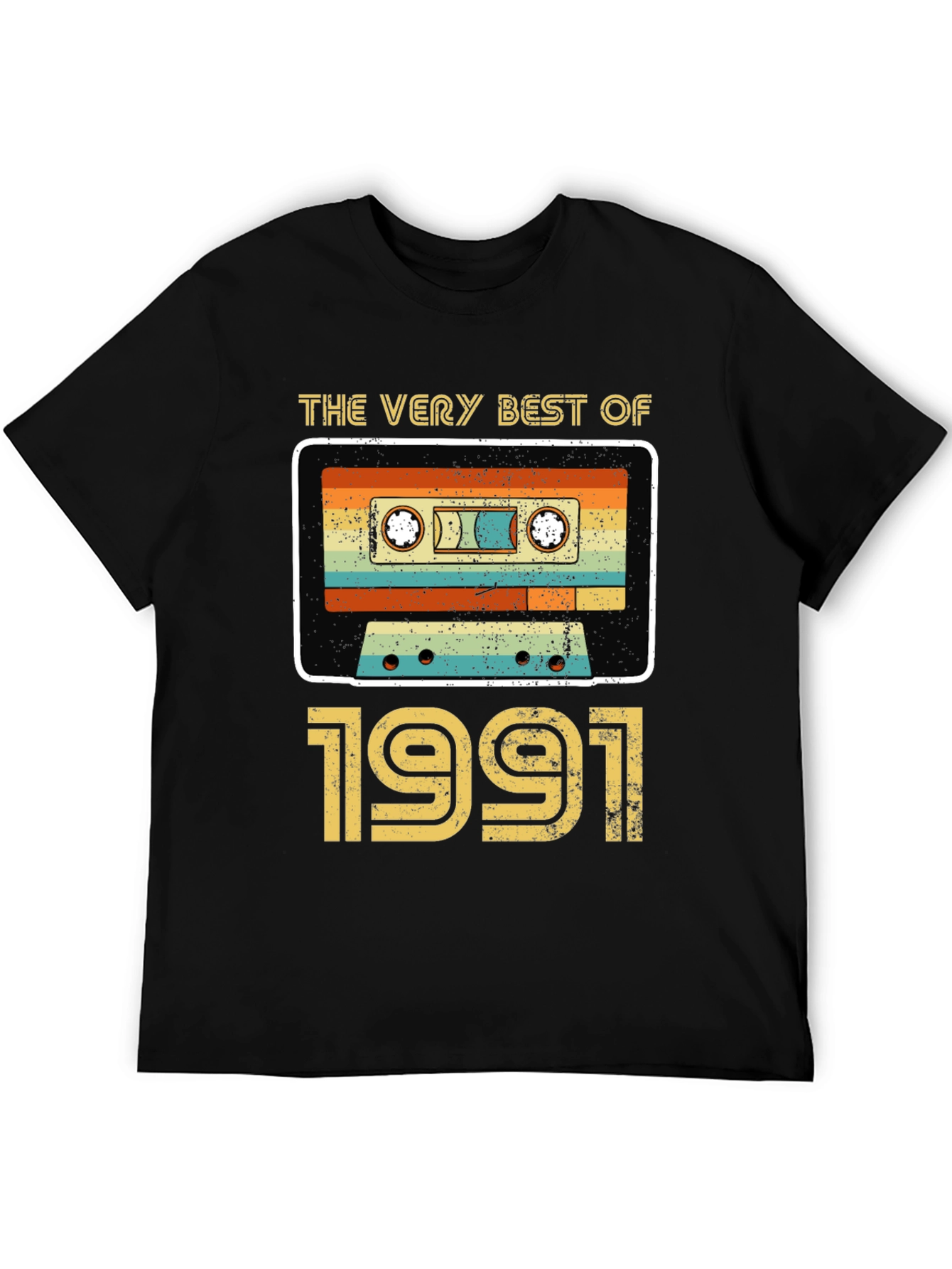 The Very Best of 1991 Retro Cassette Tape T-Shirt