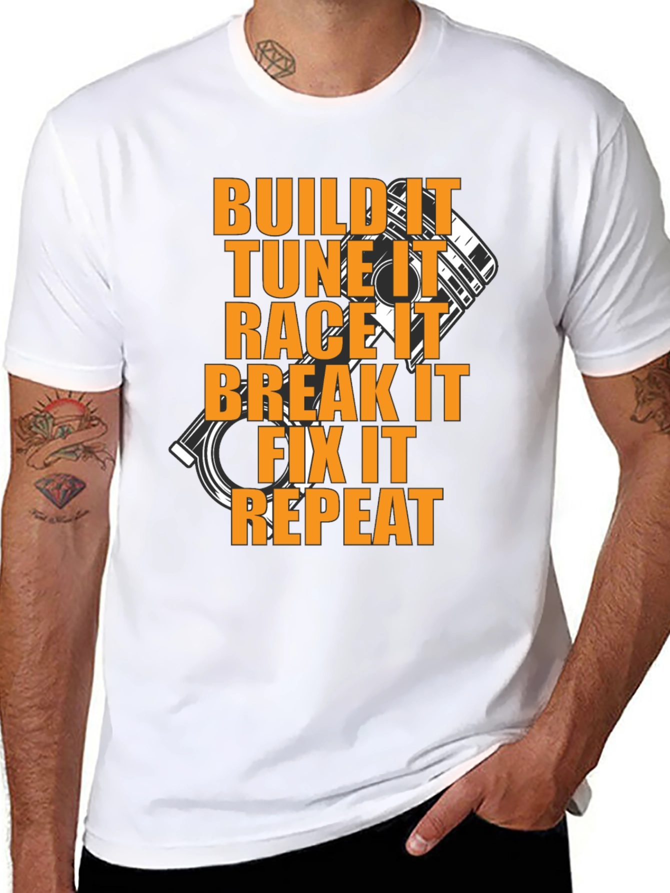Build It T-Shirt: Car Enthusiast Funny Tee