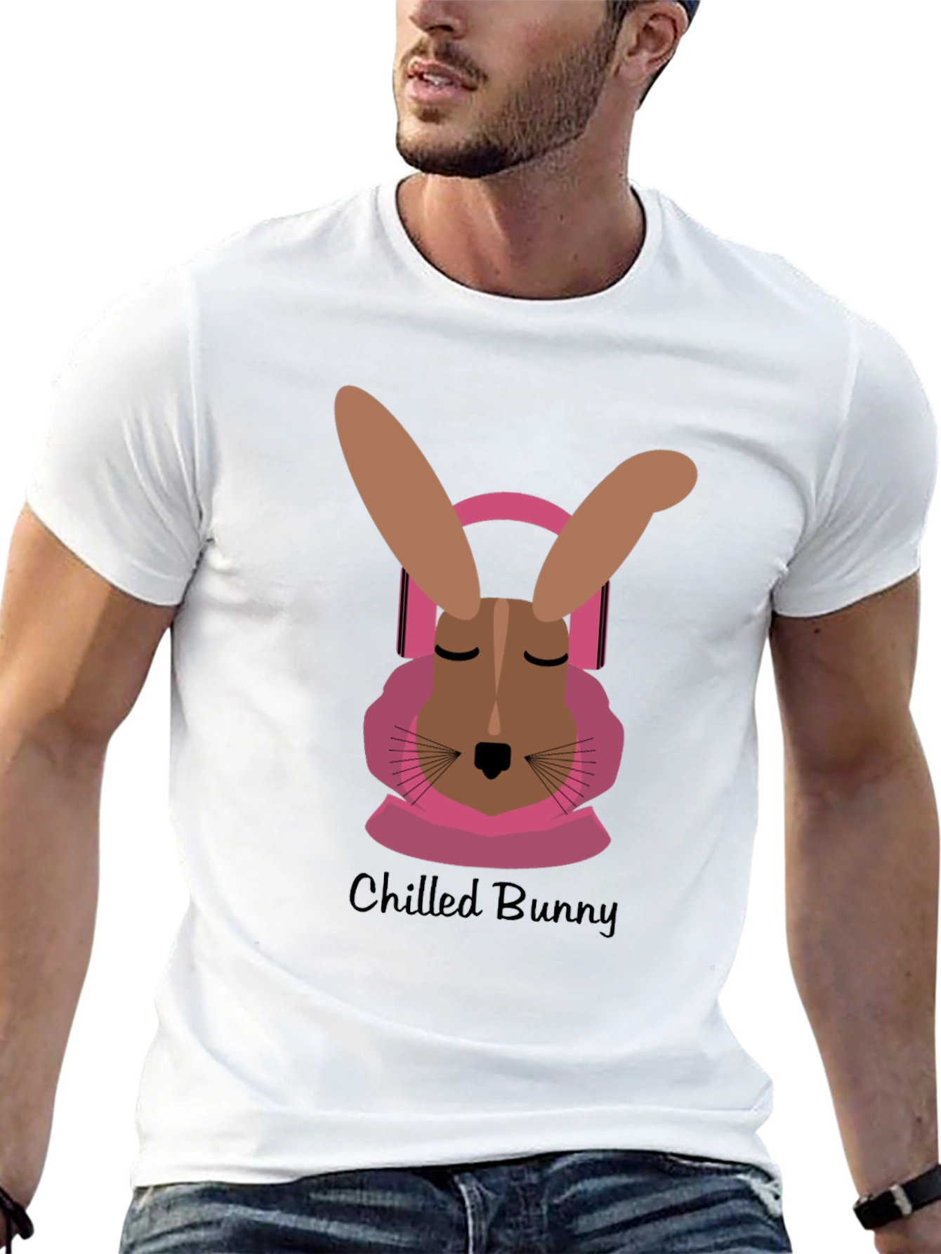 Chilled Bunny T-Shirt: Relaxed Comfort & Unique Style