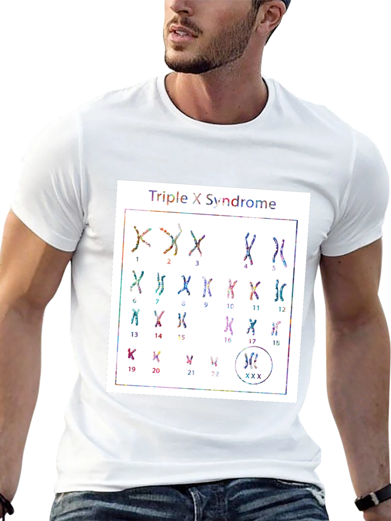Triple X Syndrome Chromosome T-Shirt