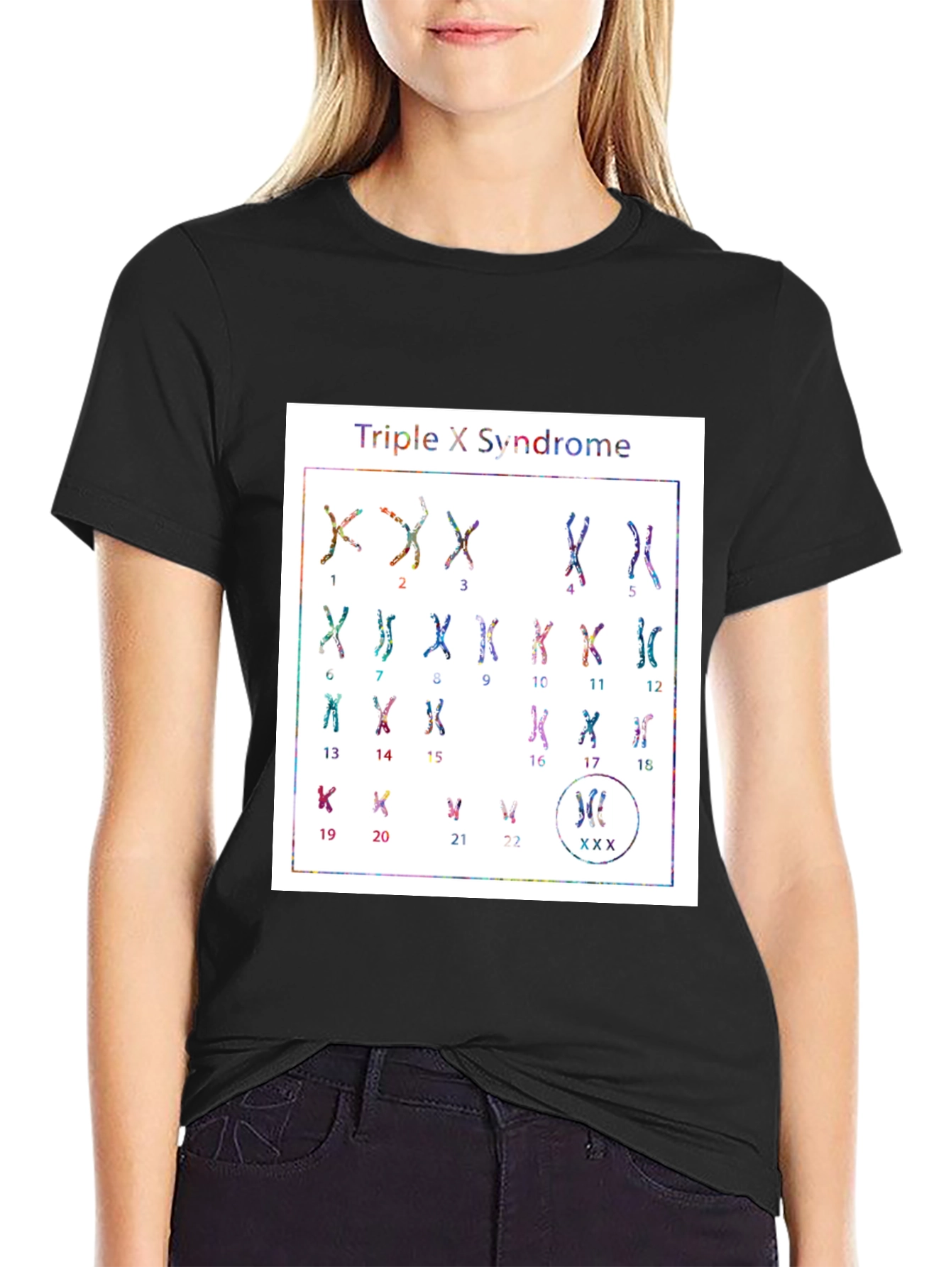 Triple X Syndrome Chromosome T-Shirt