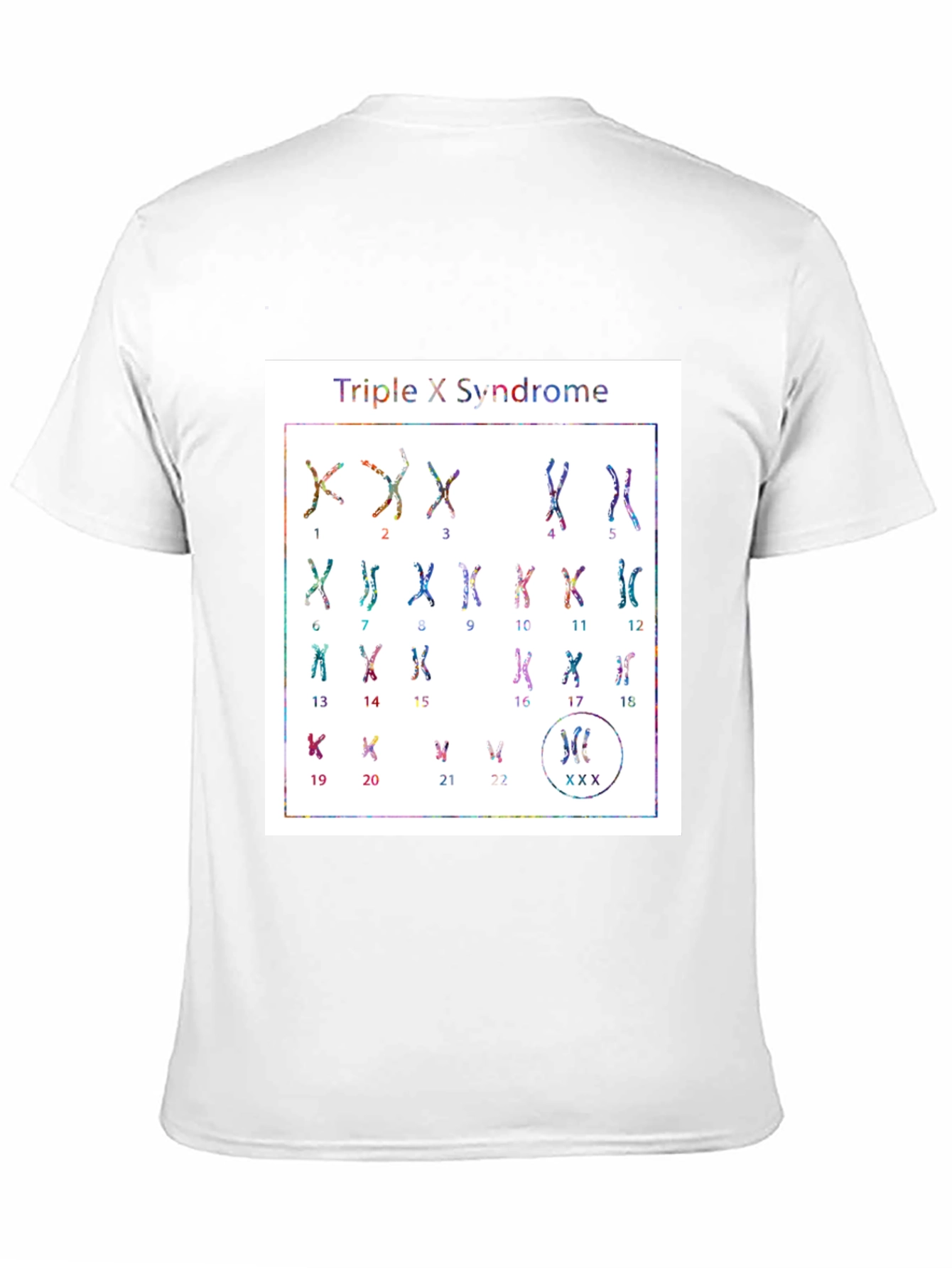 Triple X Syndrome Chromosome T-Shirt