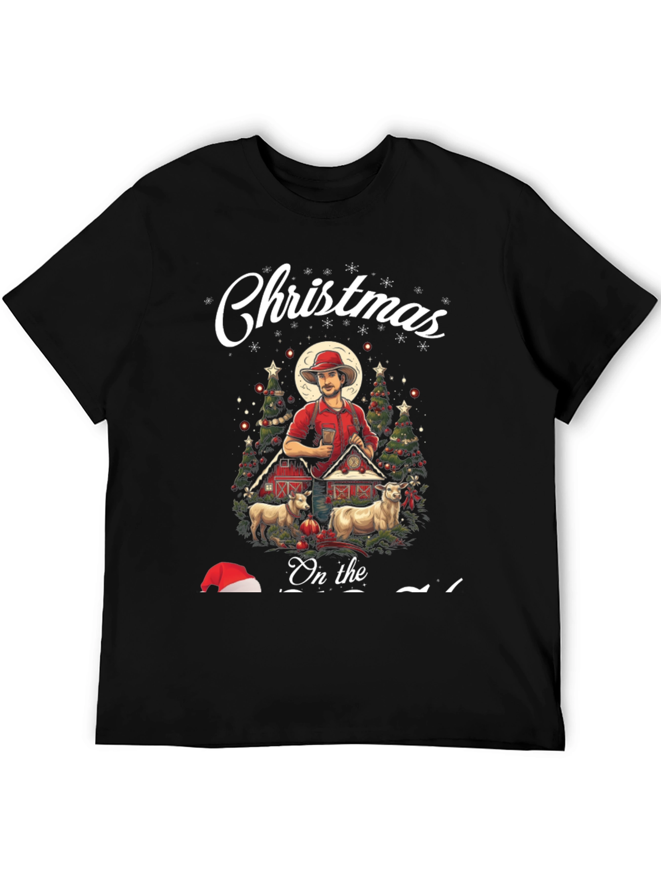 Christmas on the Farm T-Shirt