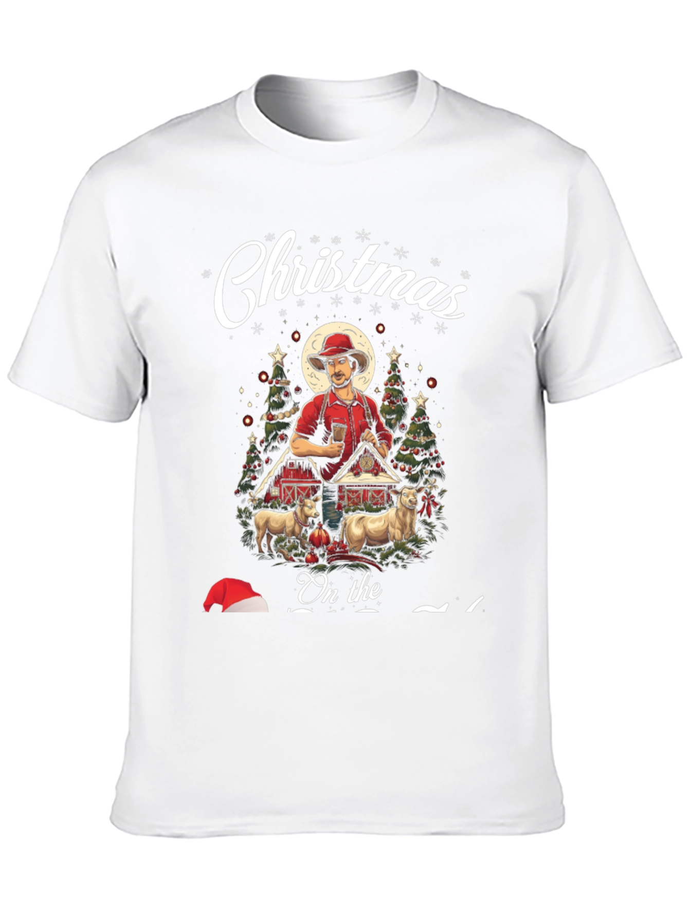 Christmas on the Farm T-Shirt