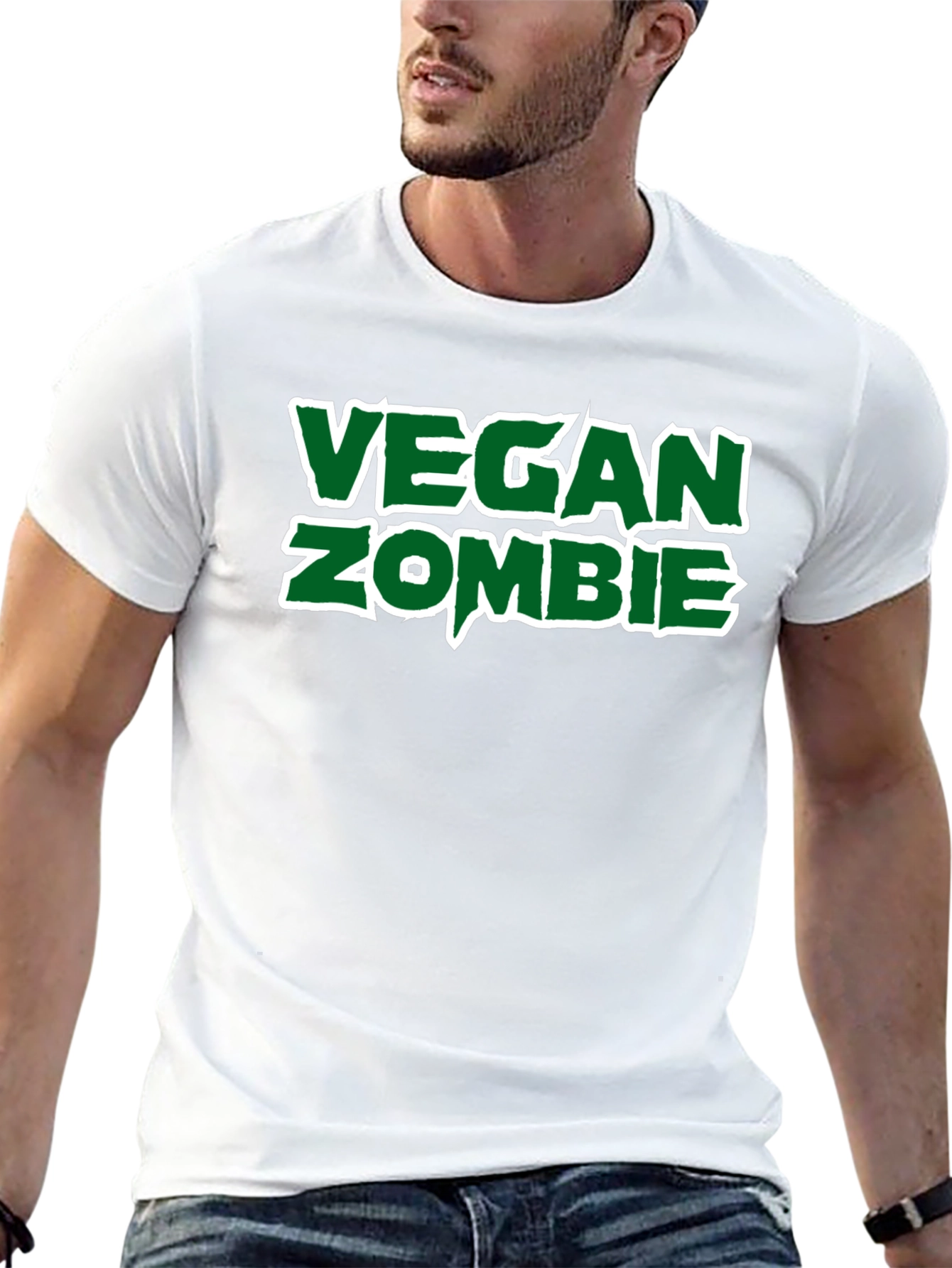 Vegan Zombie Graphic T-Shirt