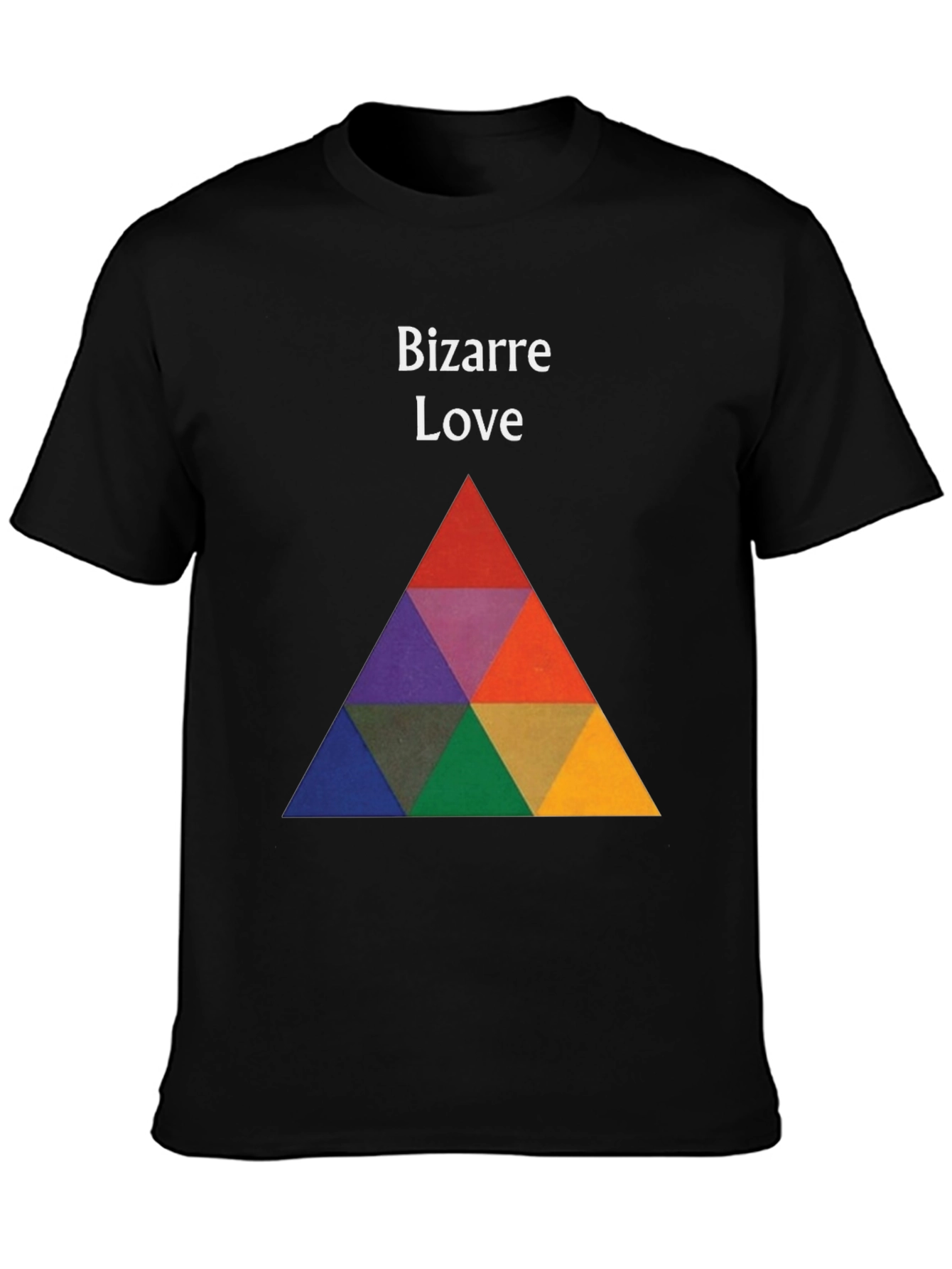Bizarre Love Graphic Tee - Bold Triangle Design