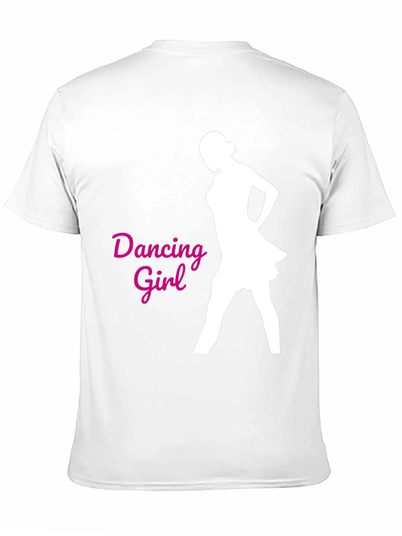Dancing Girl Graphic Tee - Black