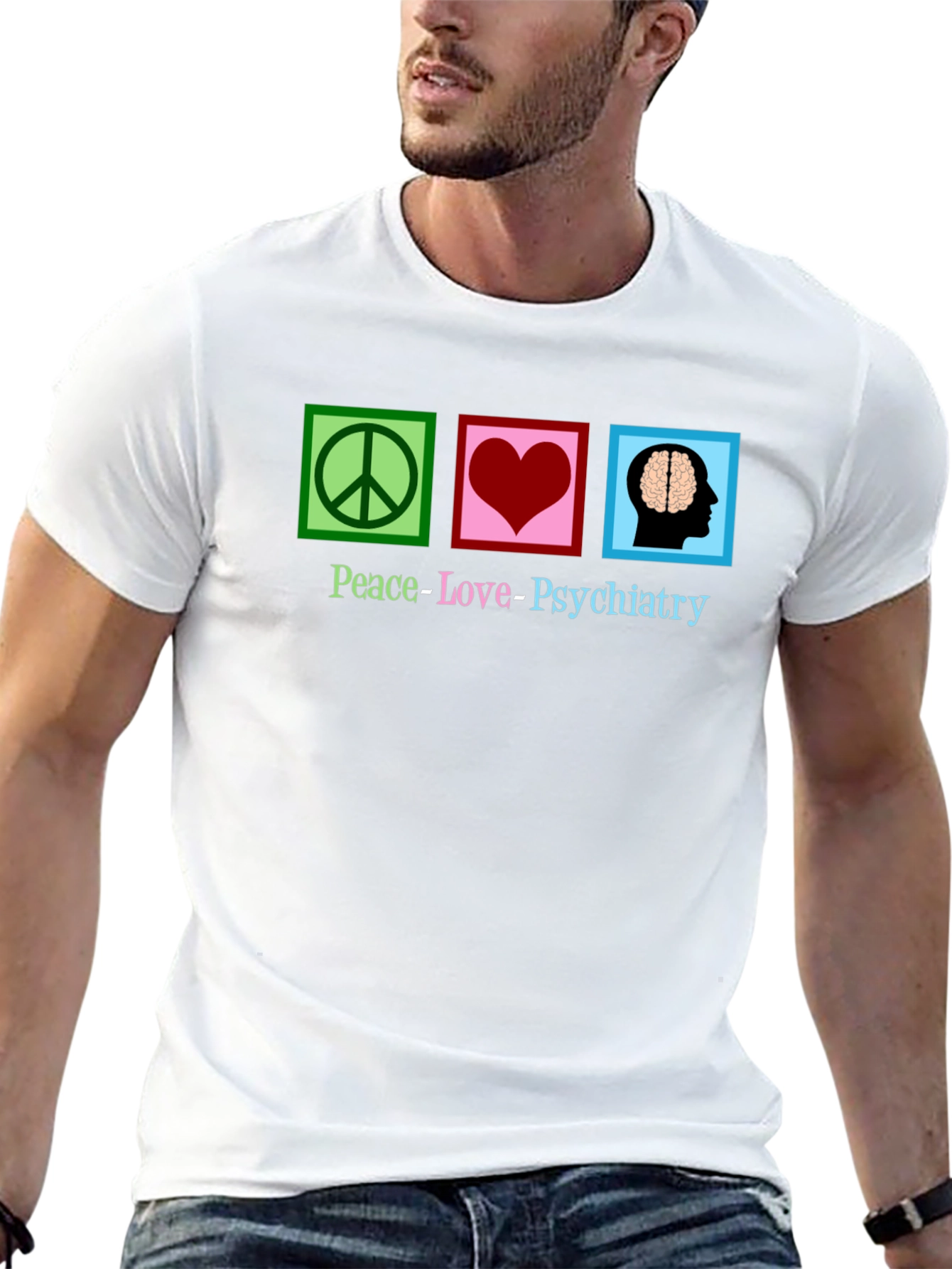 Peace Love Psychiatry T-Shirt