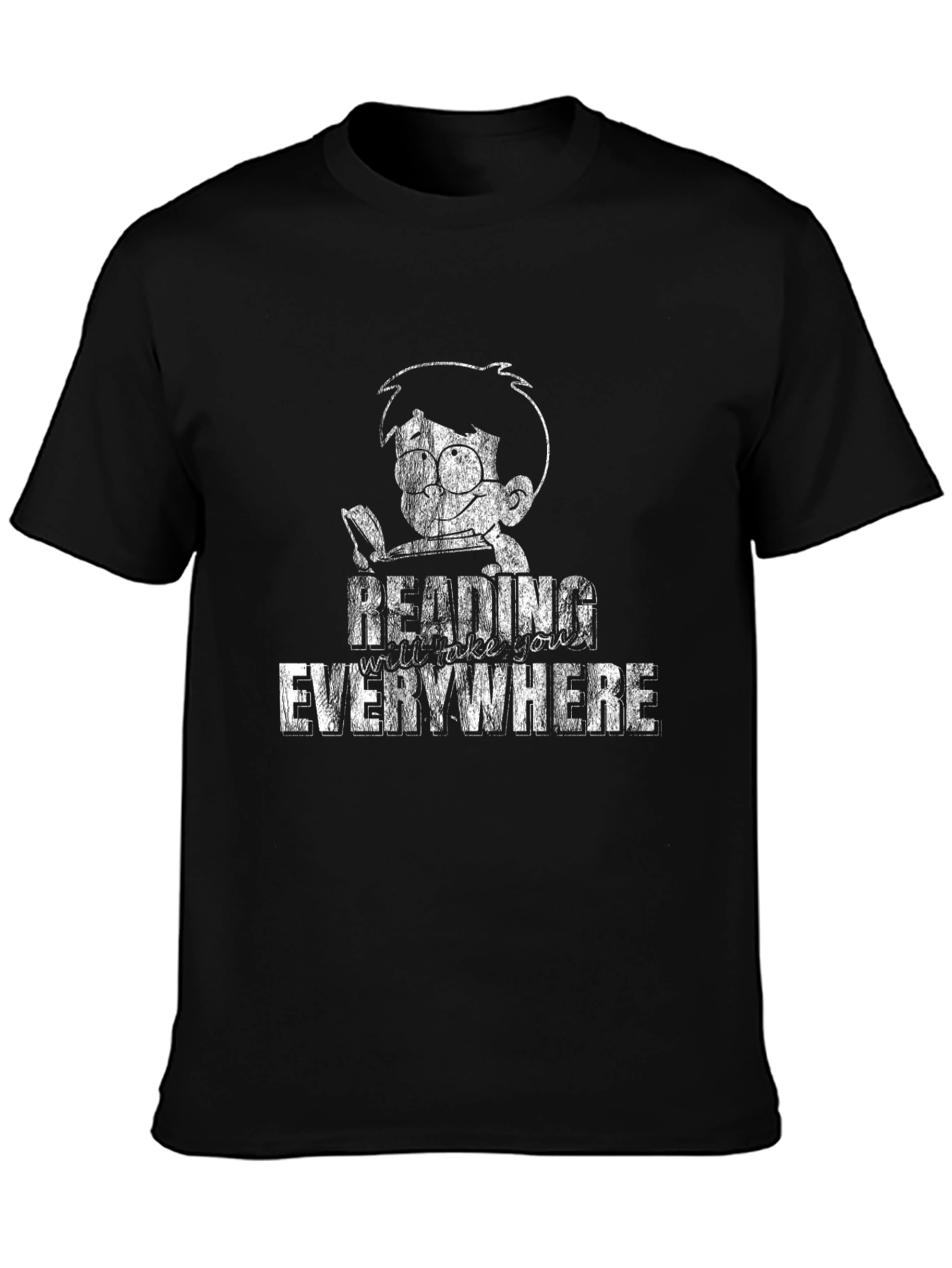 Reading Everywhere Graphic T-Shirt