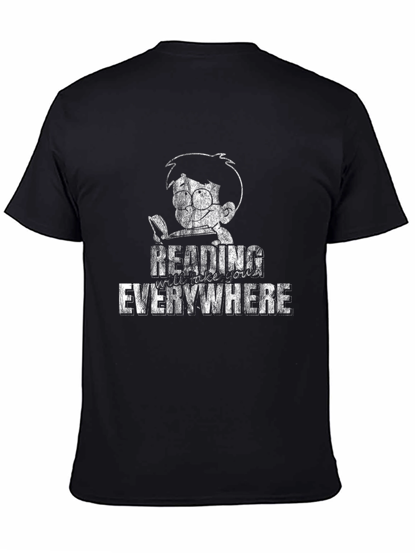 Reading Everywhere Graphic T-Shirt