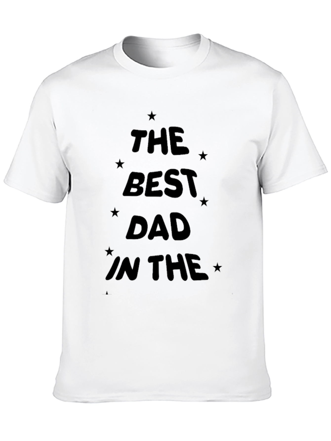 Best Dad T-Shirt | Black Graphic Tee