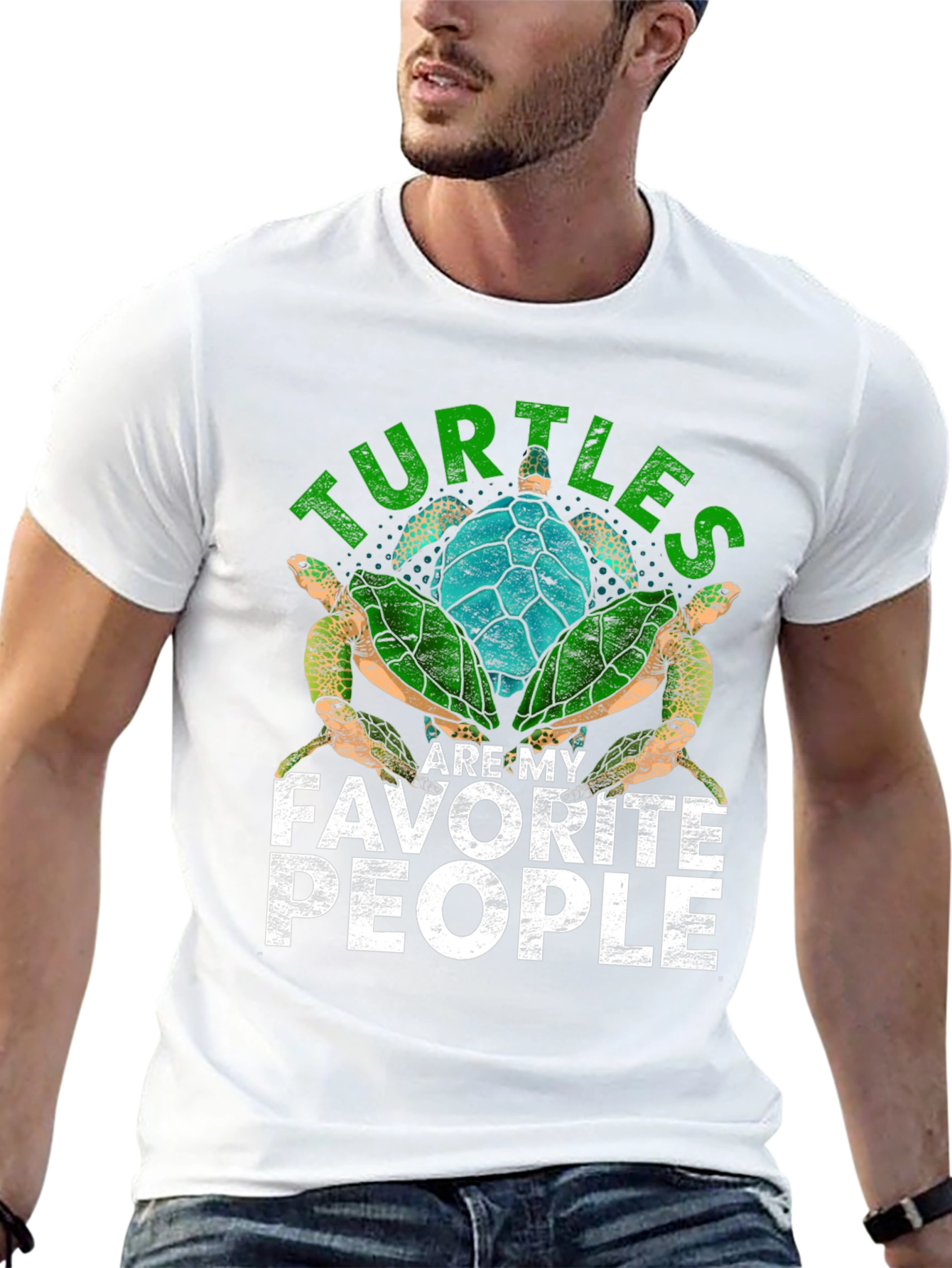 Turtles Are My Favorite People T-Shirt