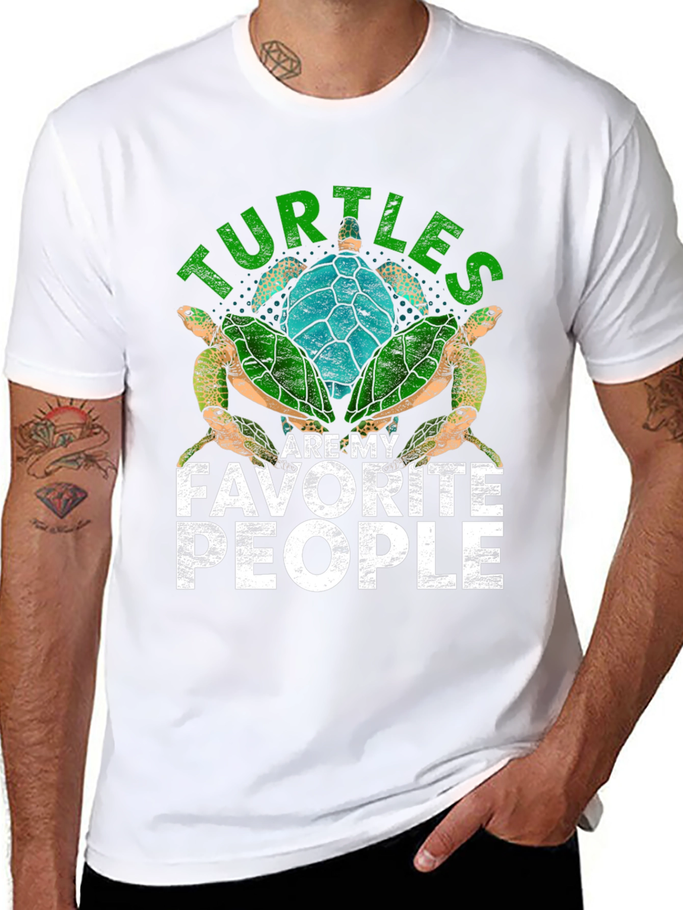 Turtles Are My Favorite People T-Shirt