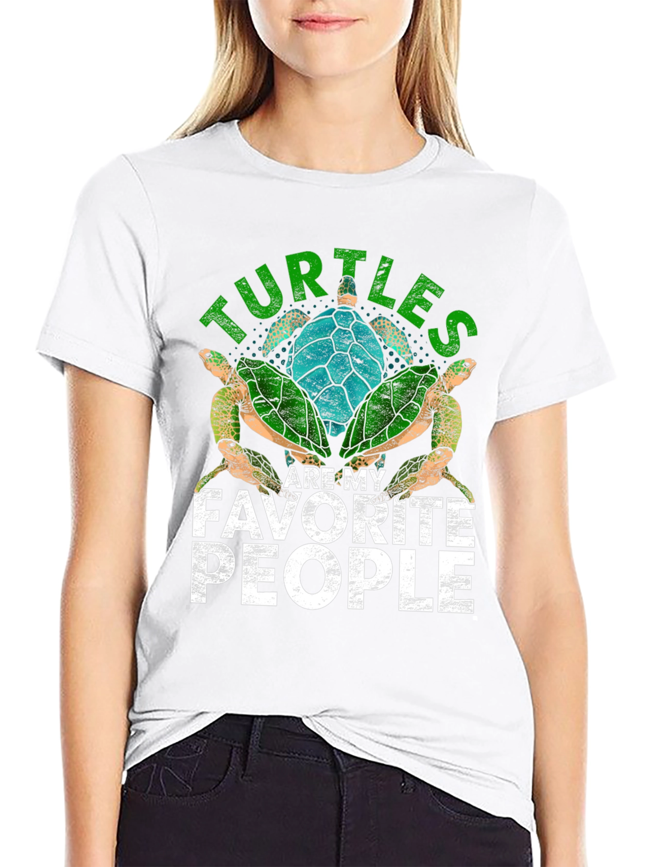 Turtles Are My Favorite People T-Shirt