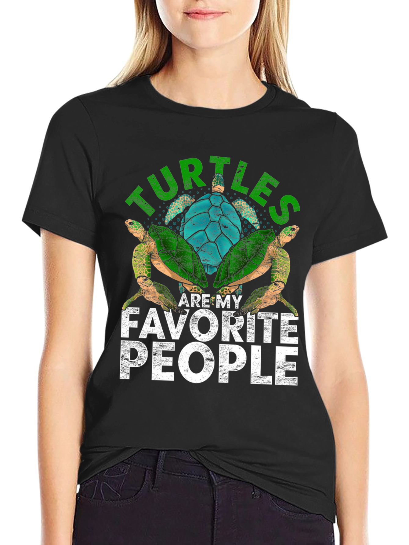 Turtles Are My Favorite People T-Shirt