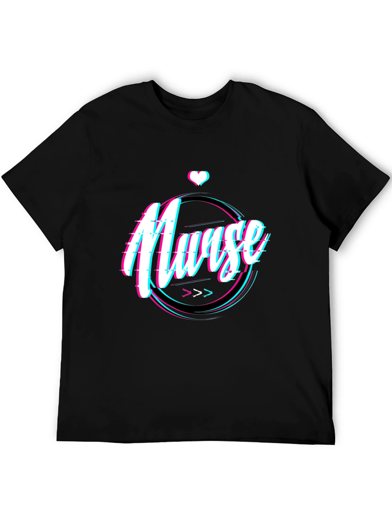 Nurse Glitch T-Shirt - Unique Medical Apparel