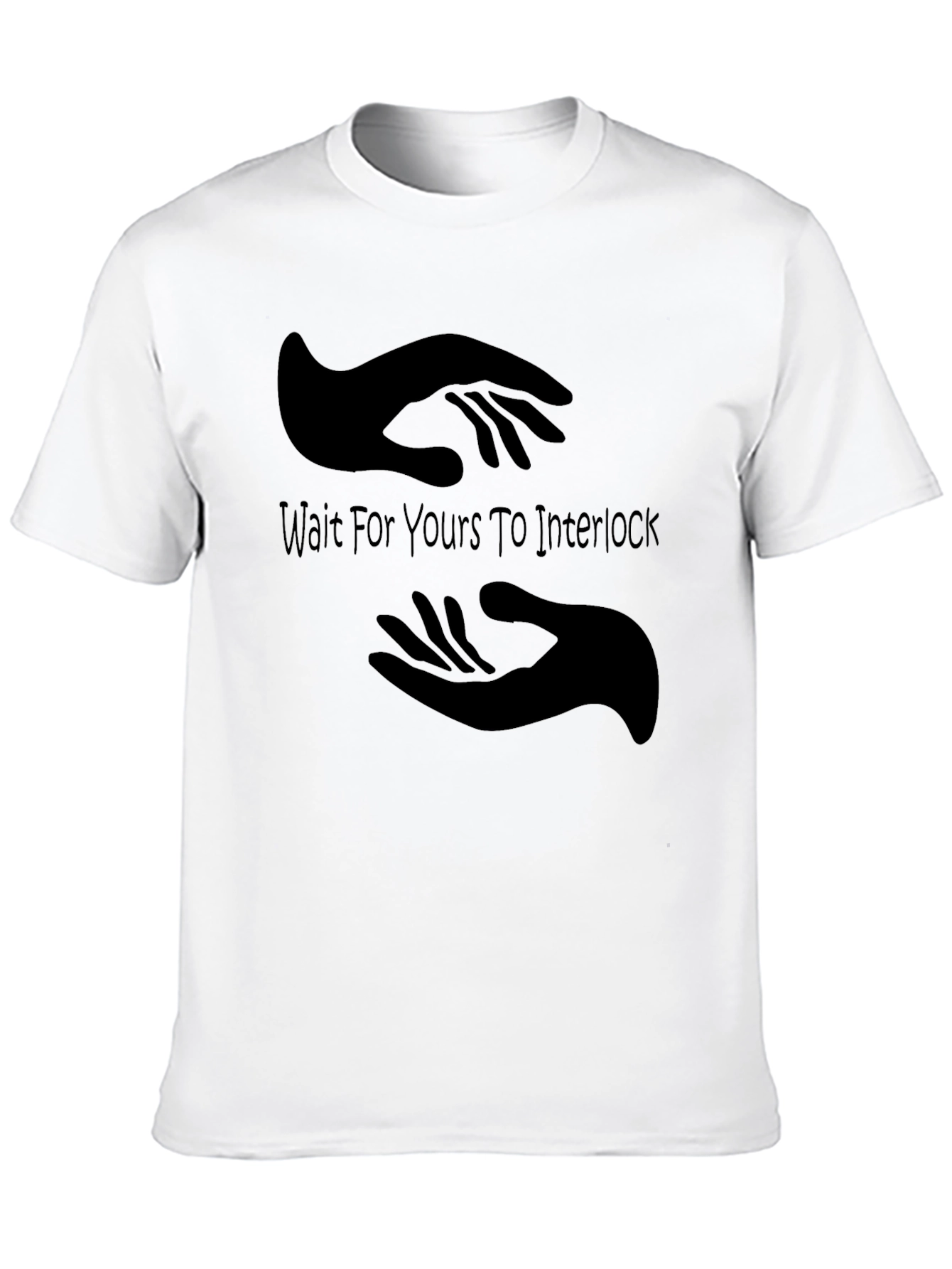 Interlocking Hands Graphic Tee - Wait For Yours
