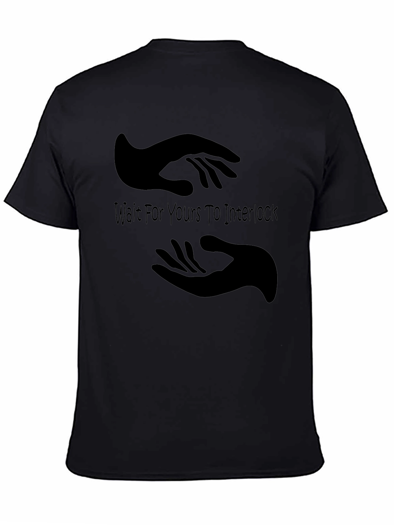 Interlocking Hands Graphic Tee - Wait For Yours