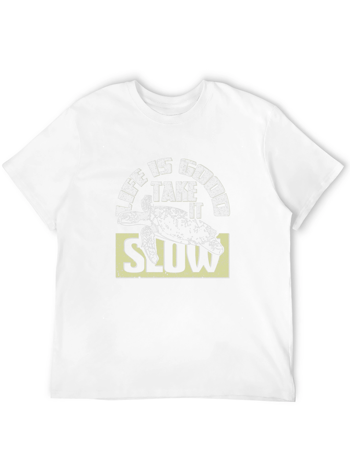 Life is Good Take it Slow Turtle Graphic Tee