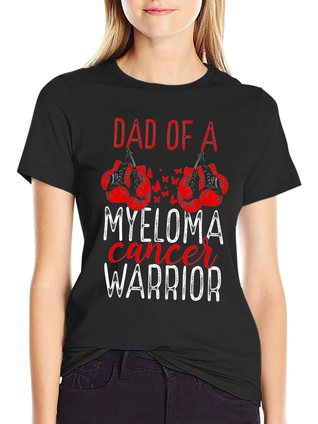 Dad of a Myeloma Cancer Warrior T-Shirt