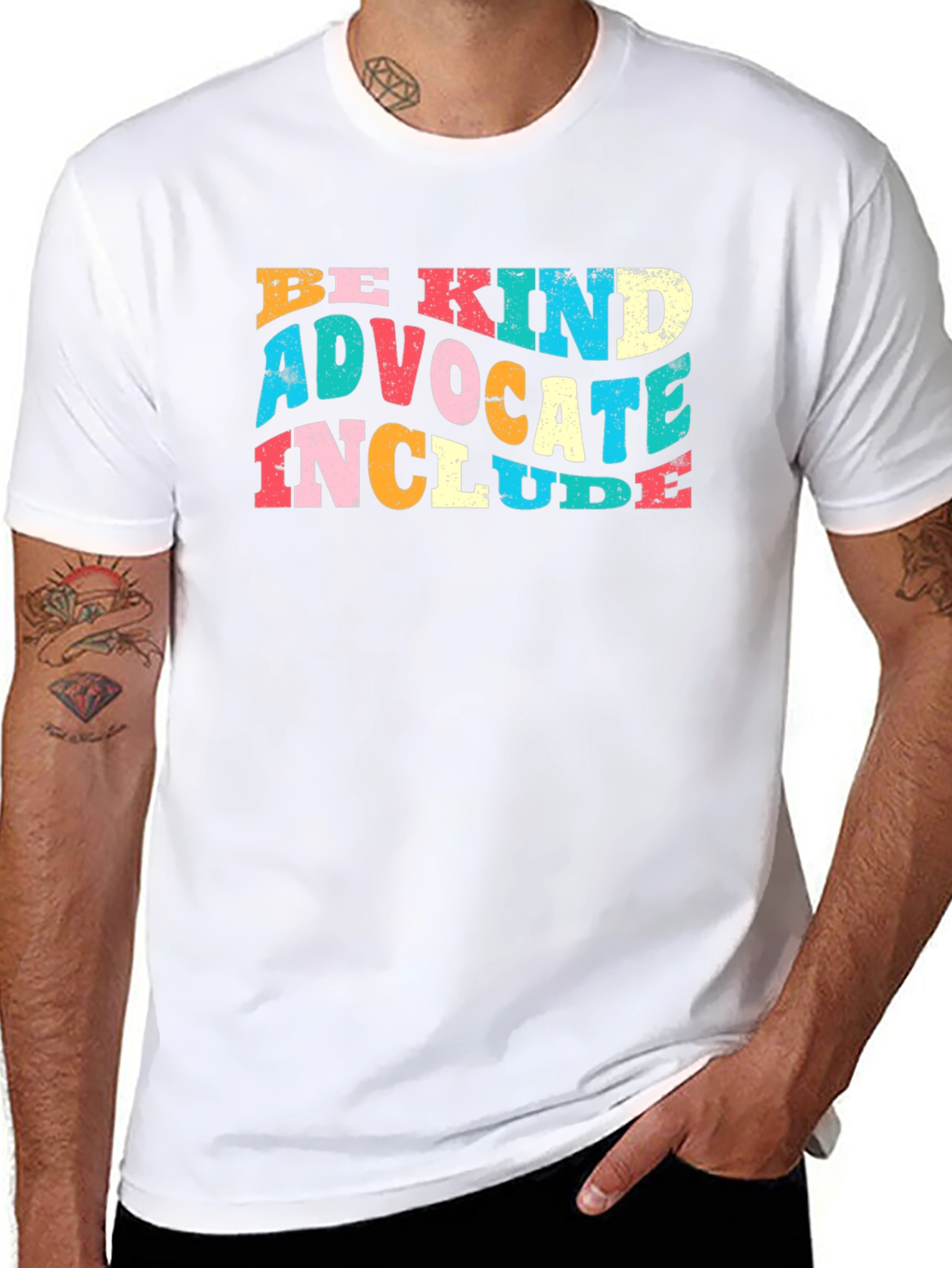 Be Kind Advocate Include Graphic T-Shirt