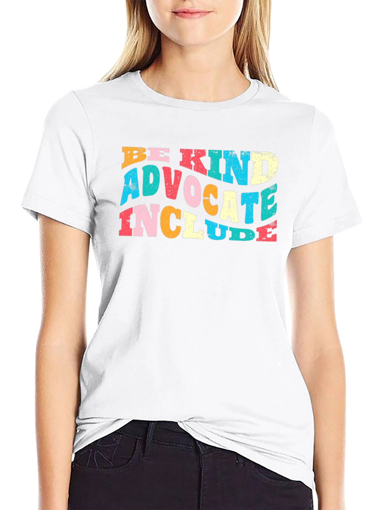 Be Kind Advocate Include Graphic T-Shirt