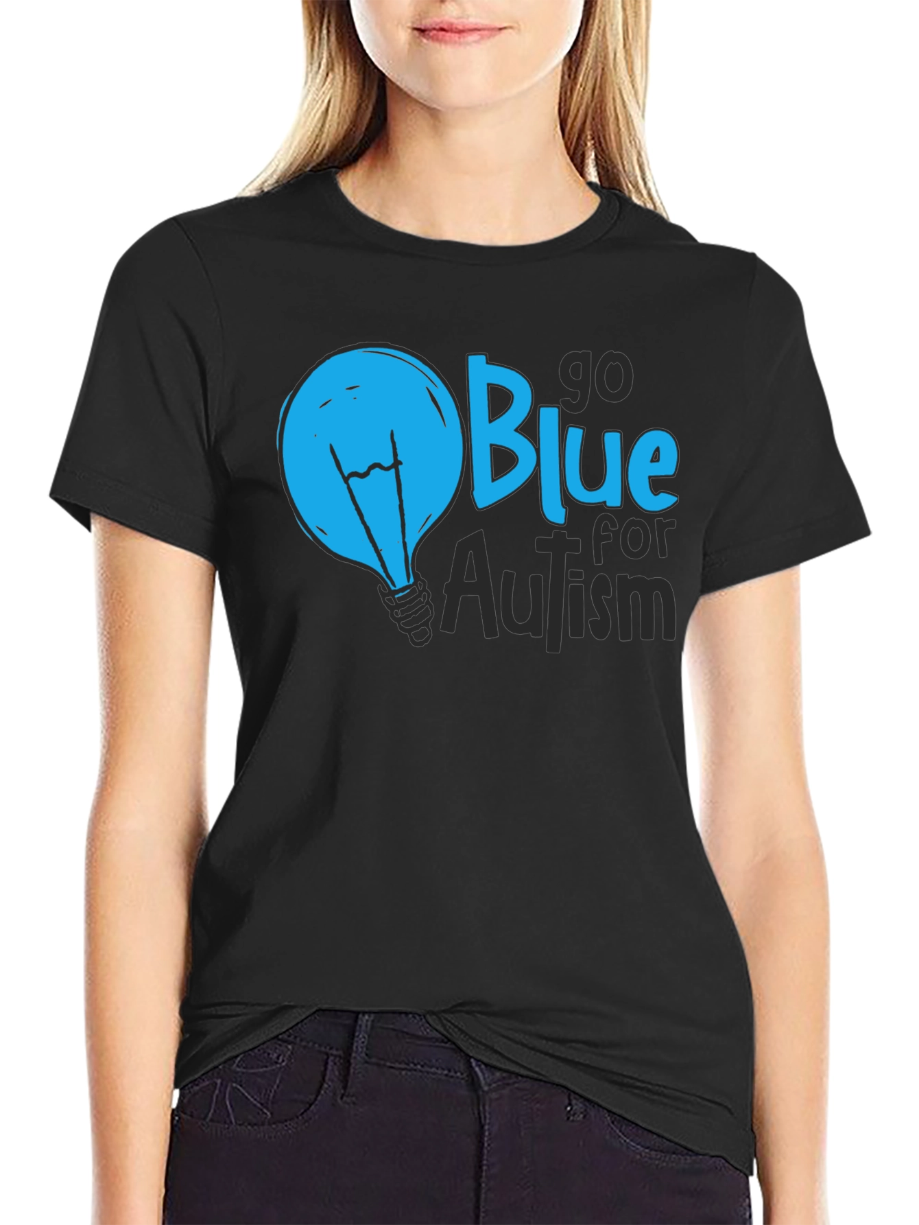 Go Blue for Autism Awareness T-Shirt