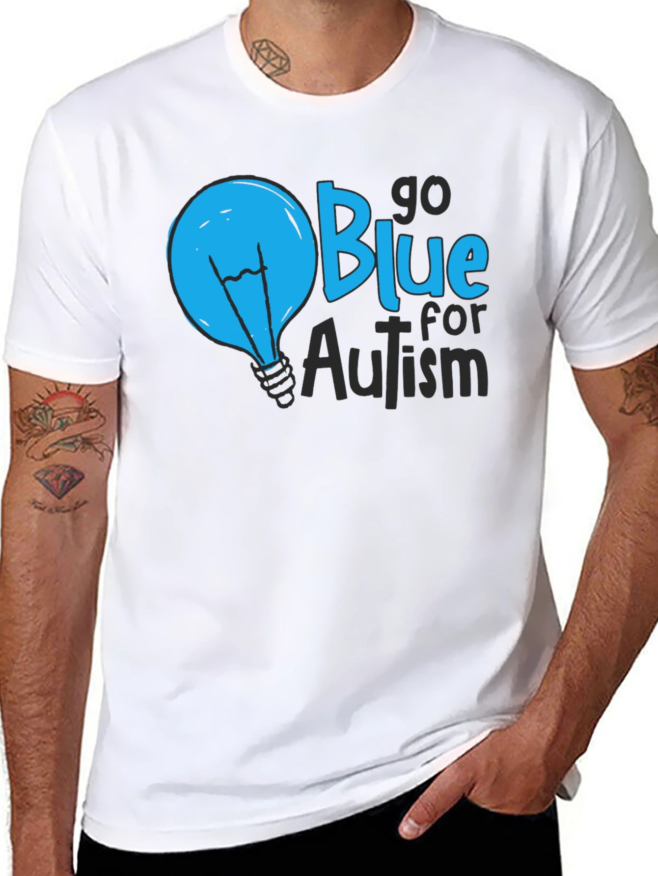 Go Blue for Autism Awareness T-Shirt