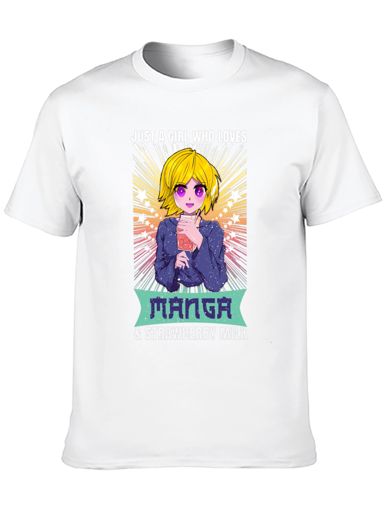 Manga & Strawberry Milk T-Shirt