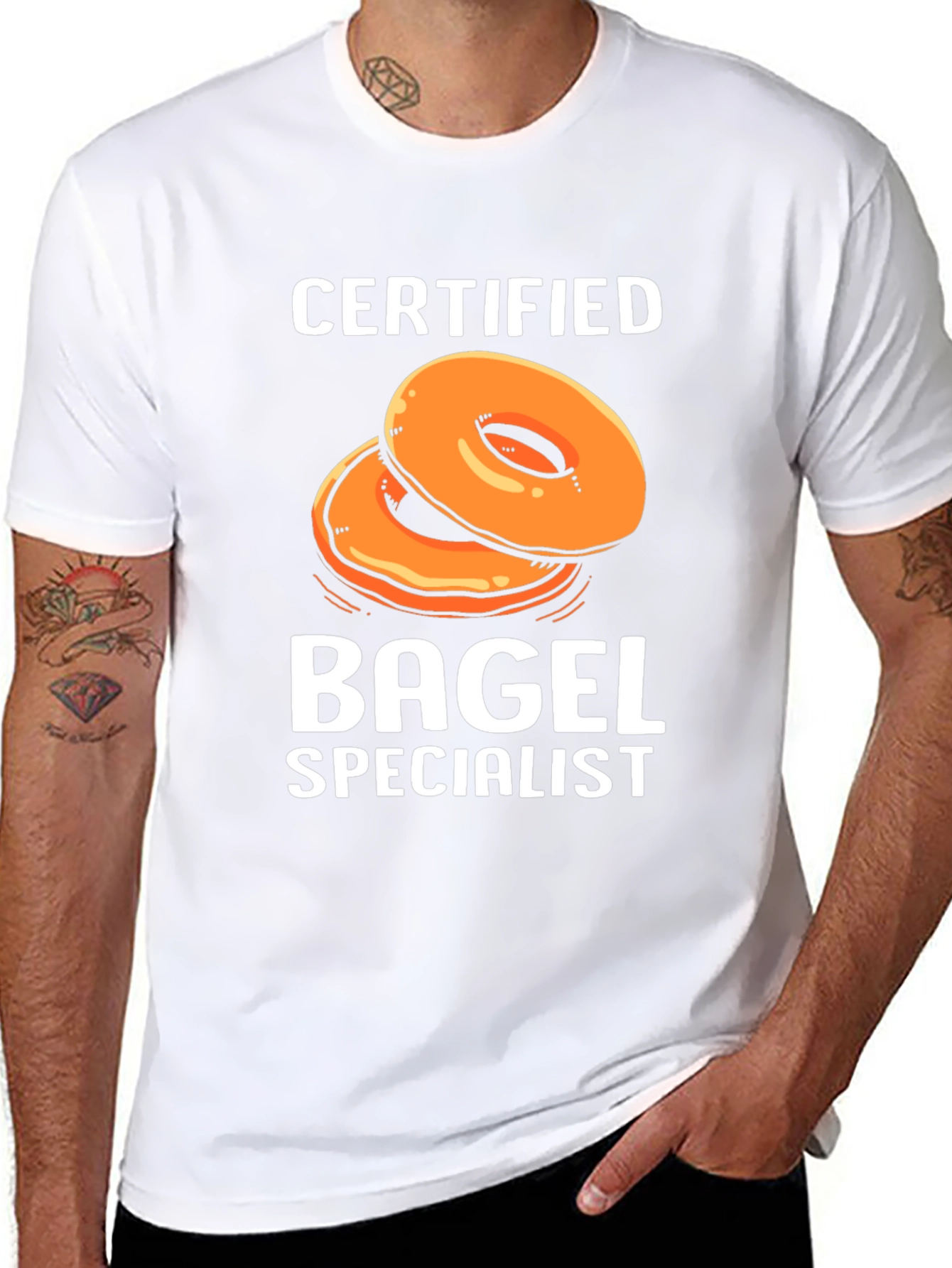 Certified Bagel Specialist Graphic Tee