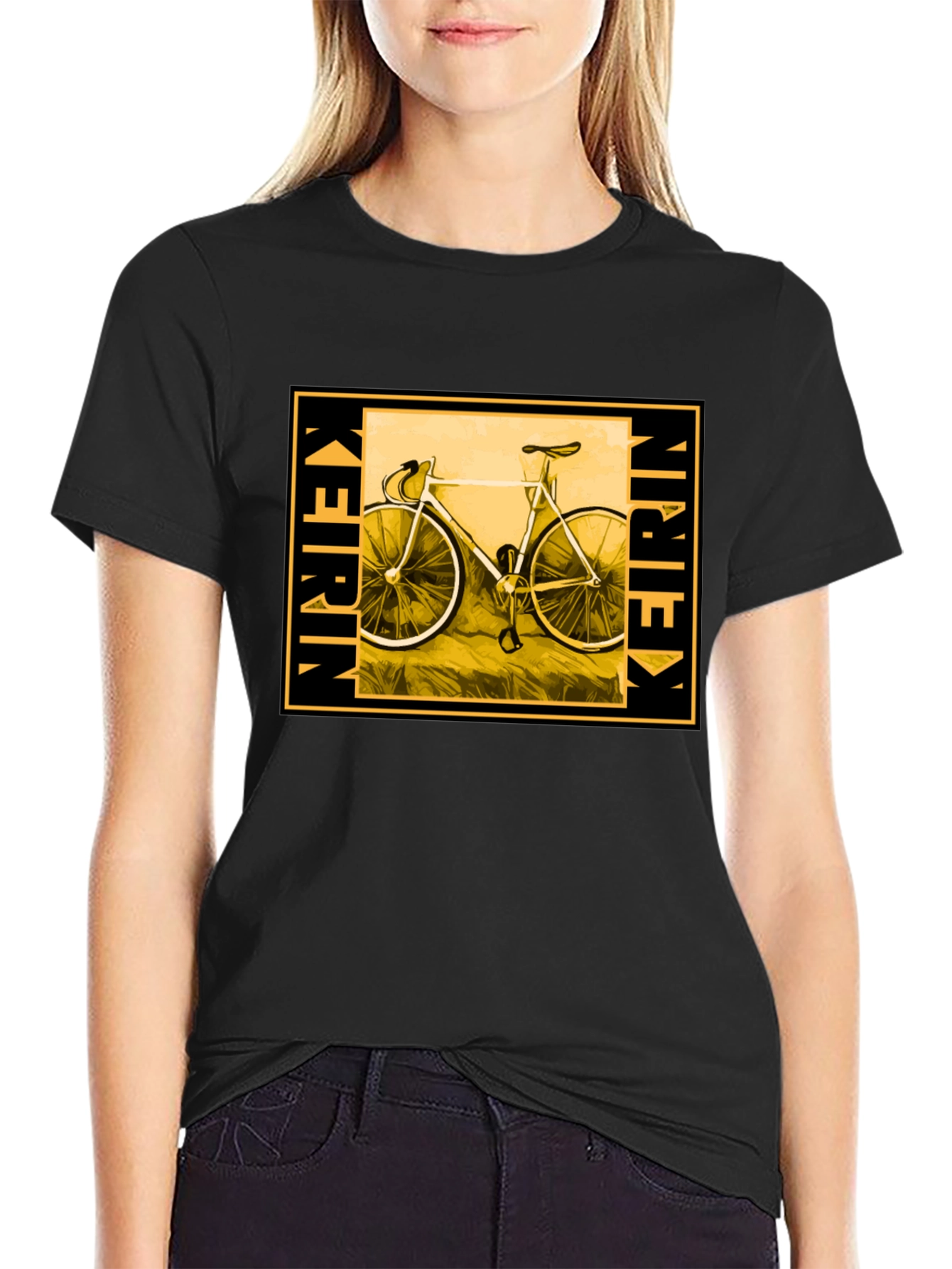 Keirin Bicycle Graphic T-Shirt