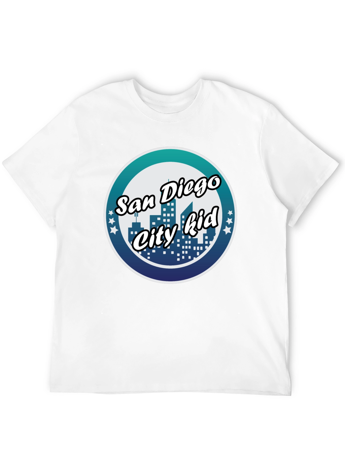 San Diego City Kid Black T-Shirt