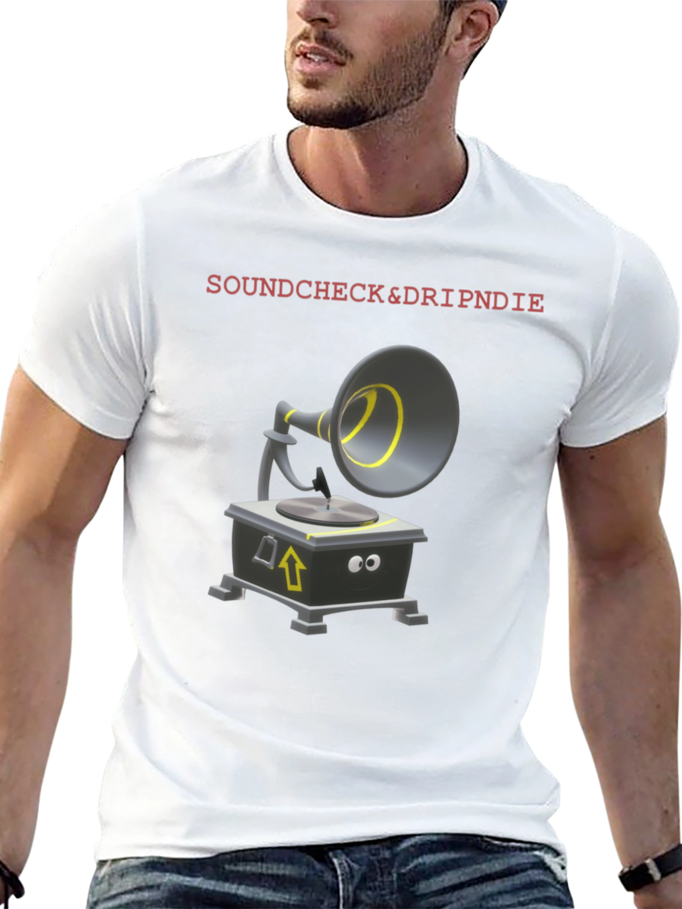 Soundcheck & Dripndie Black T-Shirt