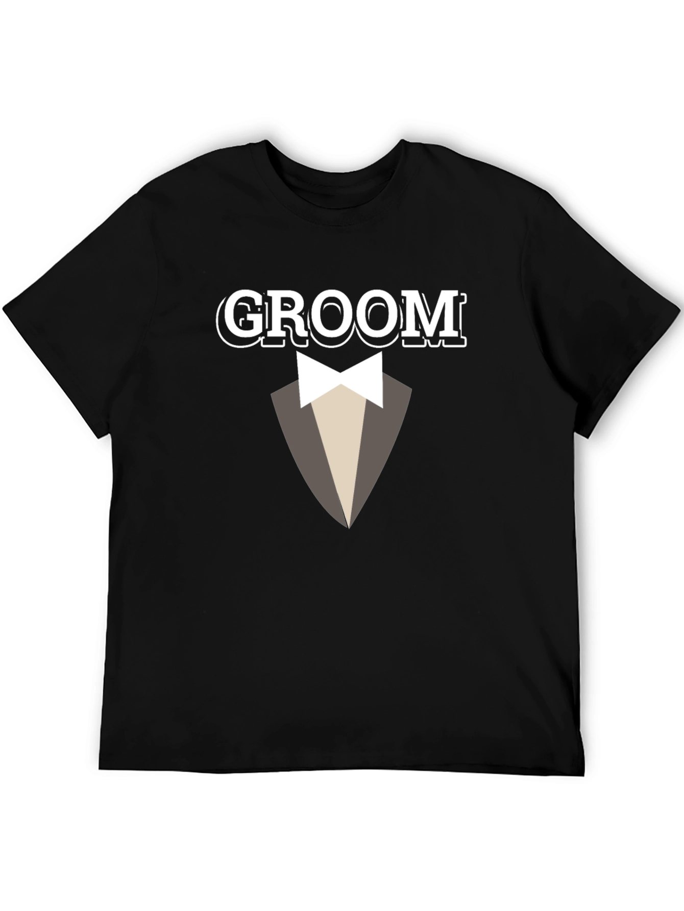 Groom Tuxedo Graphic T-Shirt - Wedding Party