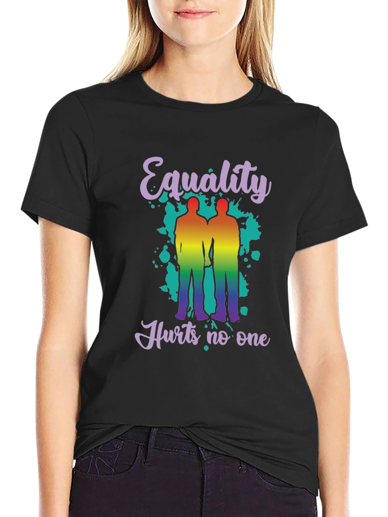 Equality Hurts No One LGBTQ Pride T-Shirt