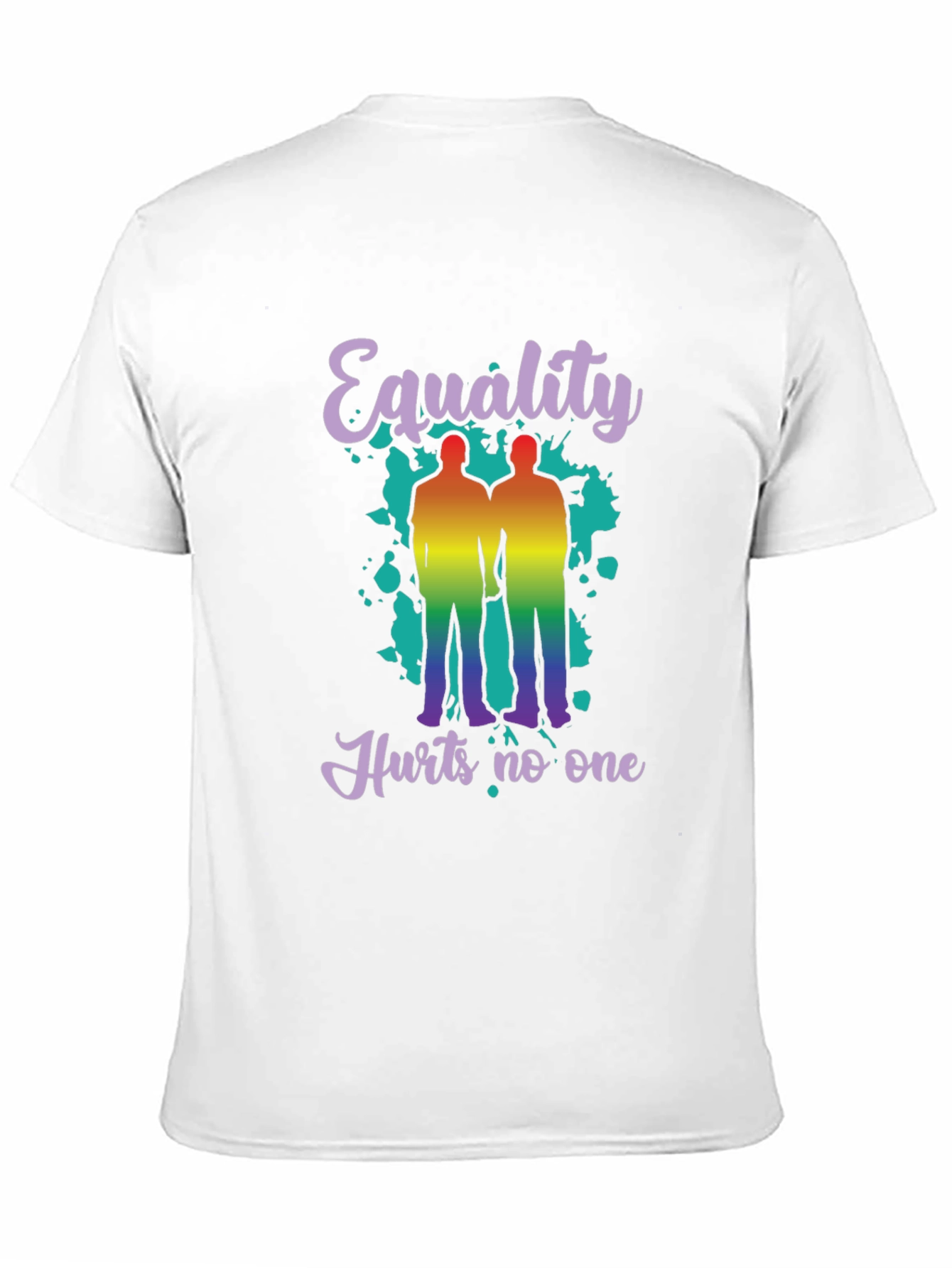 Equality Hurts No One LGBTQ Pride T-Shirt