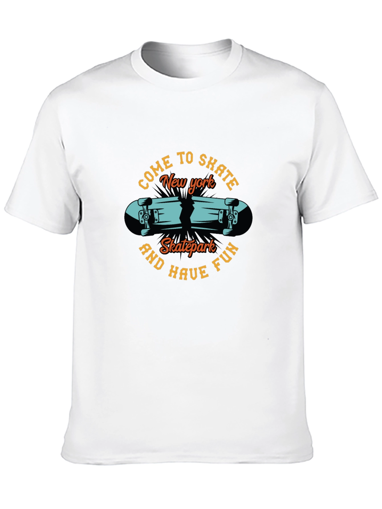 Skatepark T-Shirt - Come Skate New York