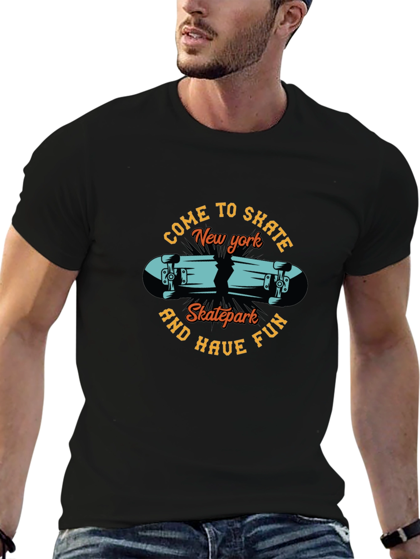 Skatepark T-Shirt - Come Skate New York