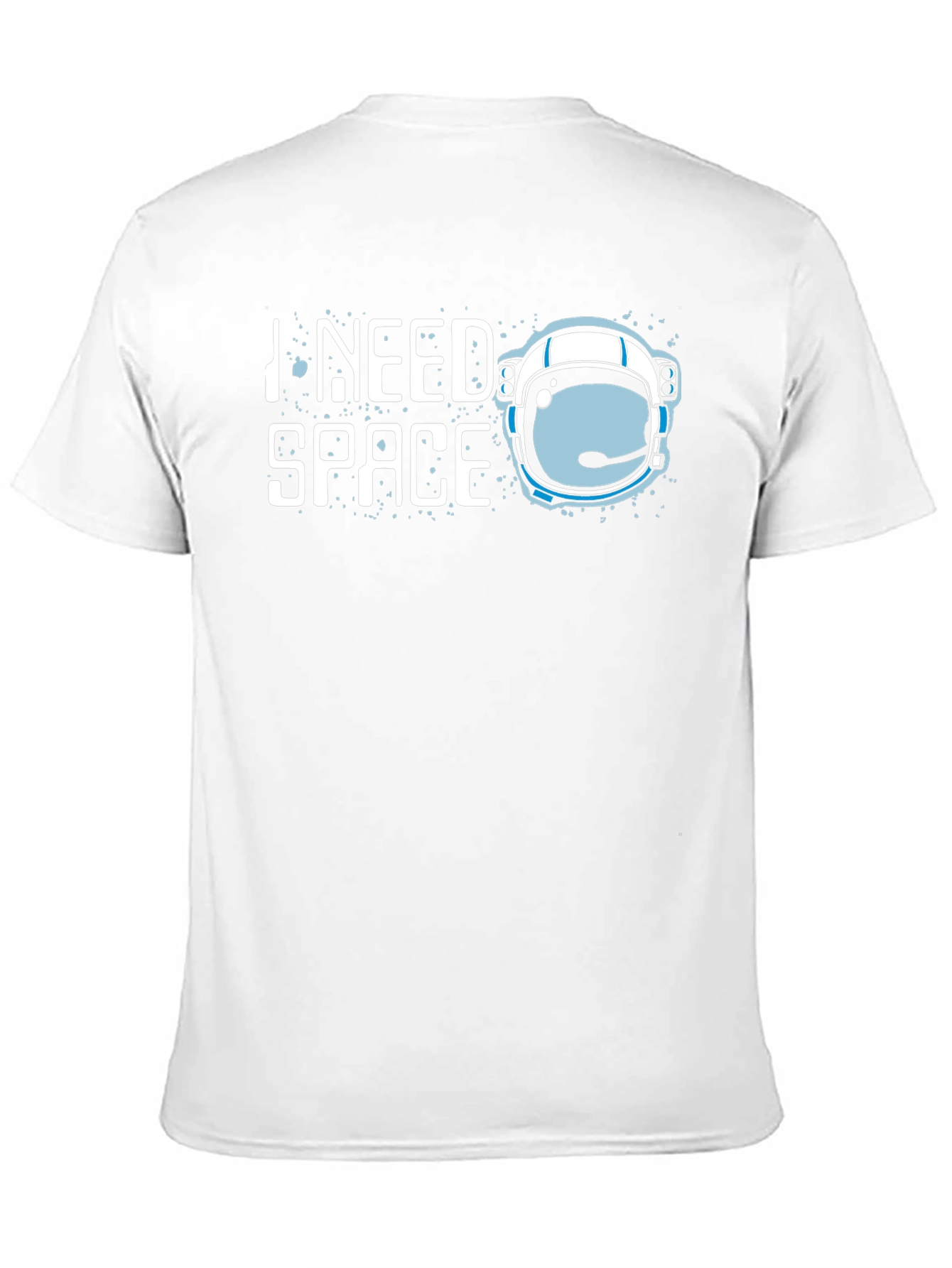 I Need Space T-Shirt - Astronaut Helmet Graphic Tee
