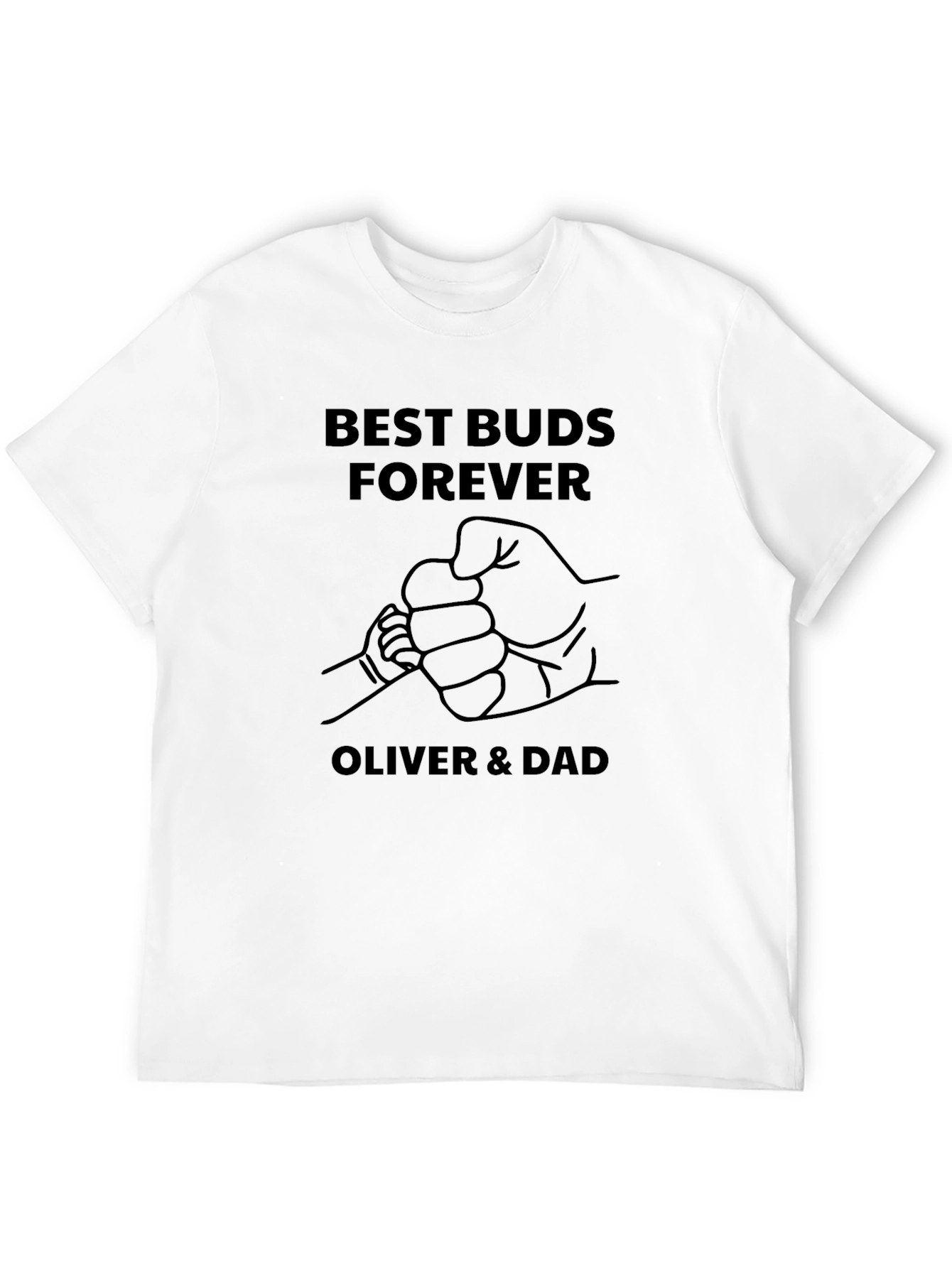 Best Buds Forever Dad and Kid T-Shirt