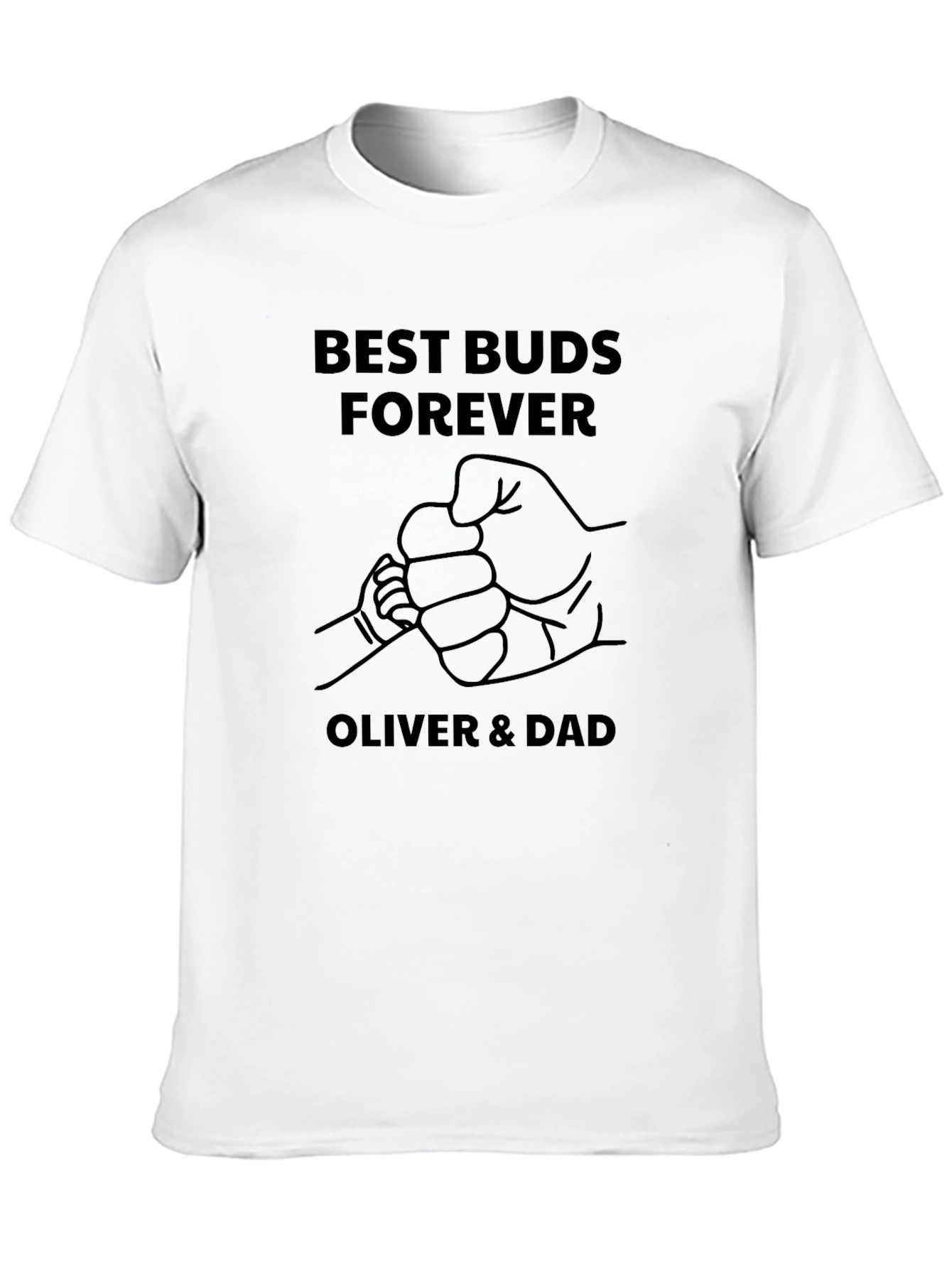 Best Buds Forever Dad and Kid T-Shirt